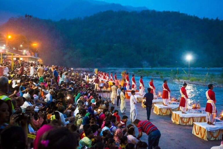 Triveni Ghat Ganga Aarti