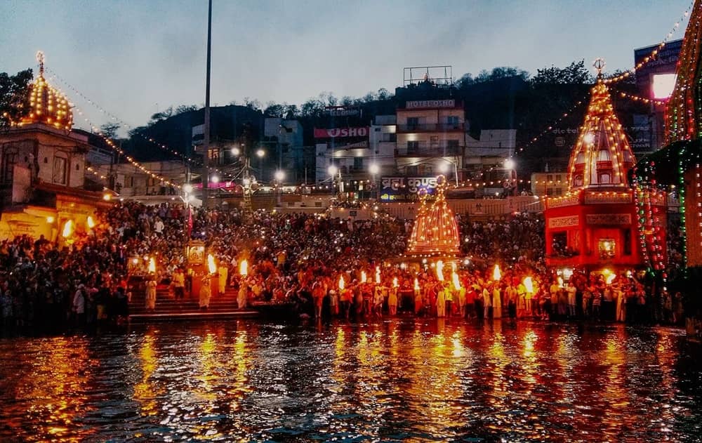 About Ganga Aarti Timings in Haridwar
