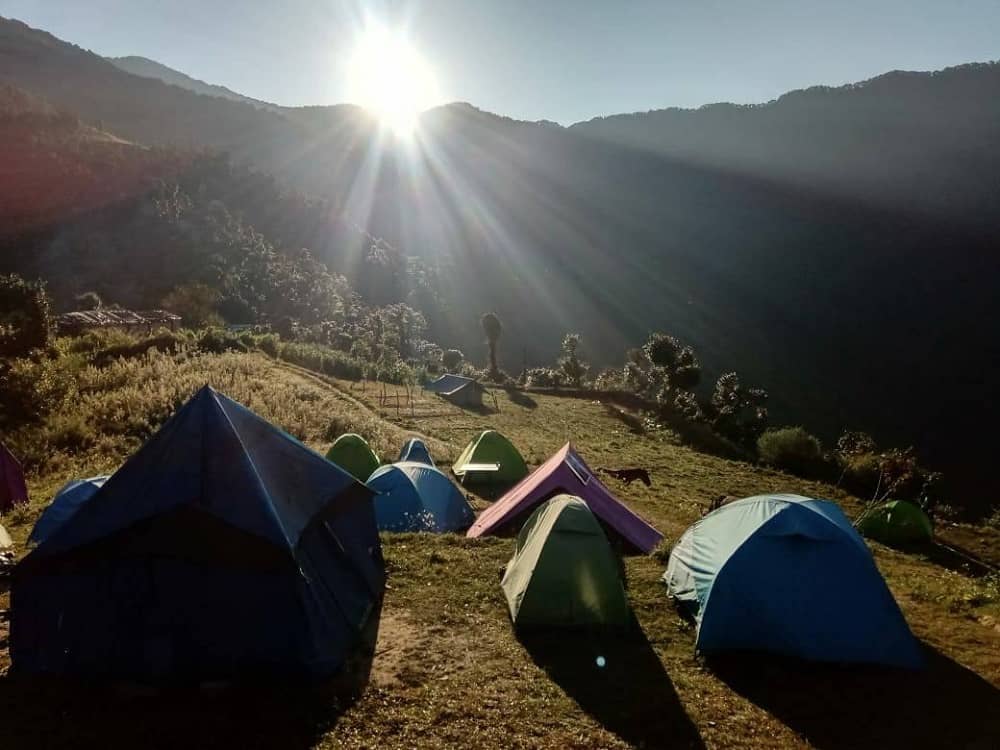 Camping in Rishikesh