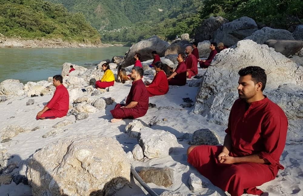 Meditation in Rishikesh
