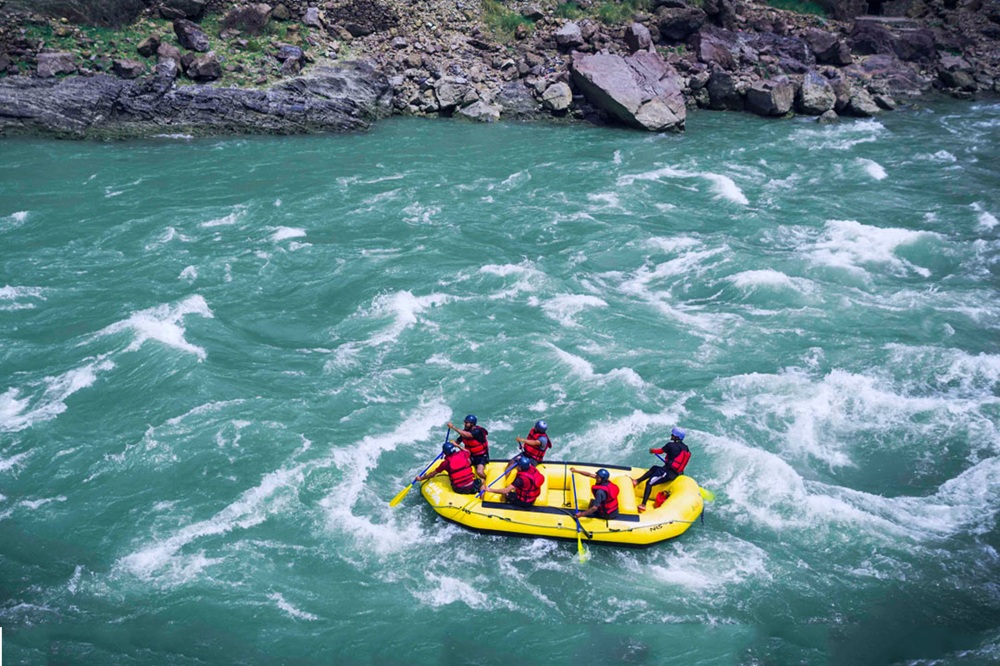 Rishikesh in India