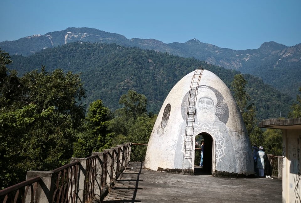 Rooftop View Beatles Ashram