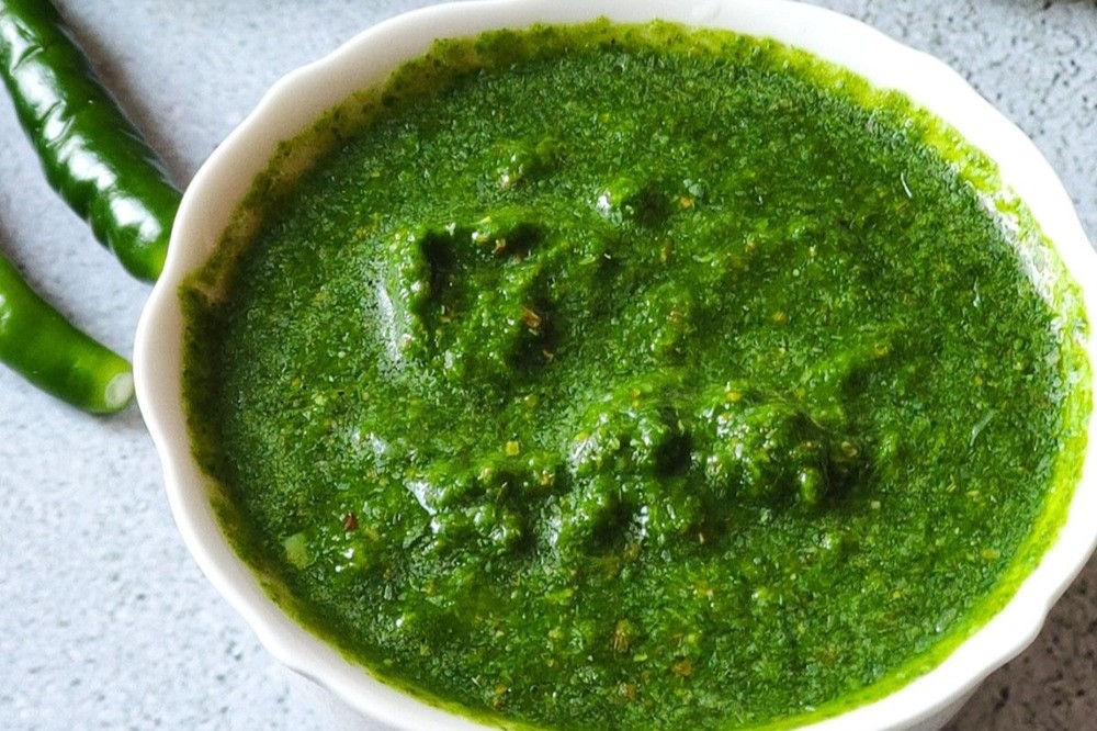 Dhaniya and Mint Chutney