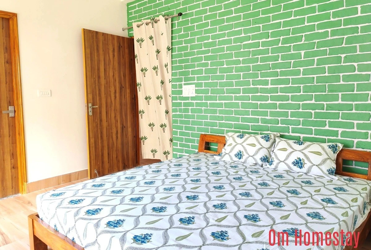 Room with Kitchen of Om Homestay, Rishikesh,India.