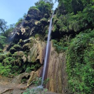 Waterfall in Rishikesh Near Laxman Jhula