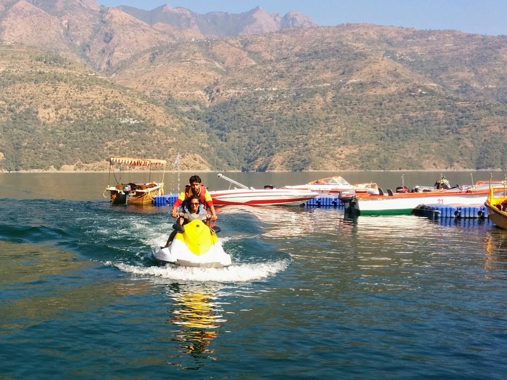 Tehri Lake Water Sports Speed Boating